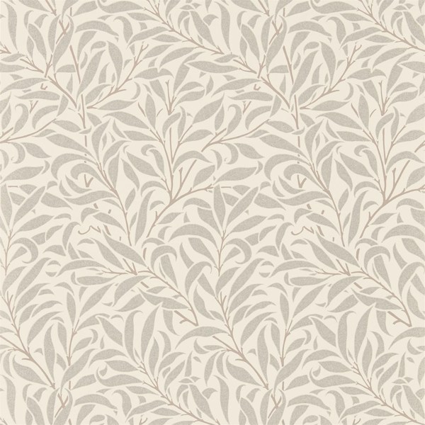 Pure Willow Boughs Ecru/Silver Wallpaper by Morris & Co