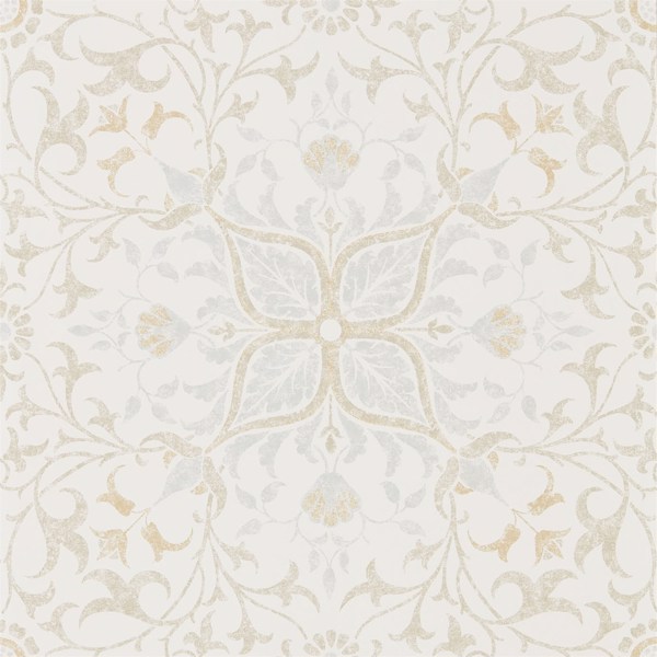 Pure Net Ceiling Cream/Eggshell Wallpaper by Morris & Co