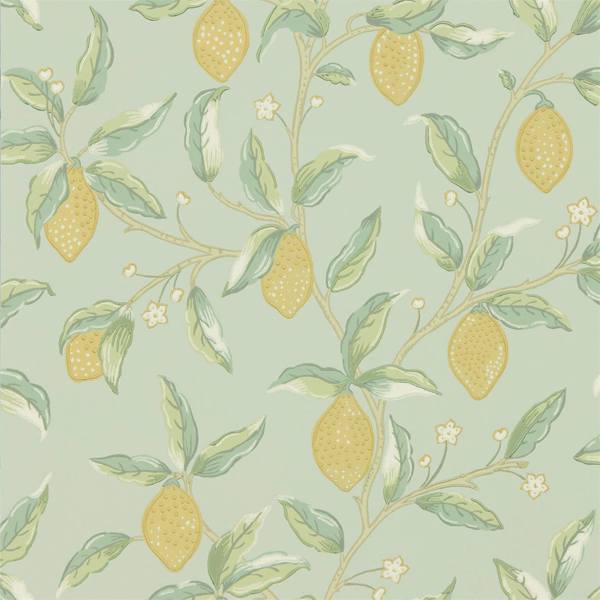 Lemon Tree Sage Wallpaper by Morris & Co