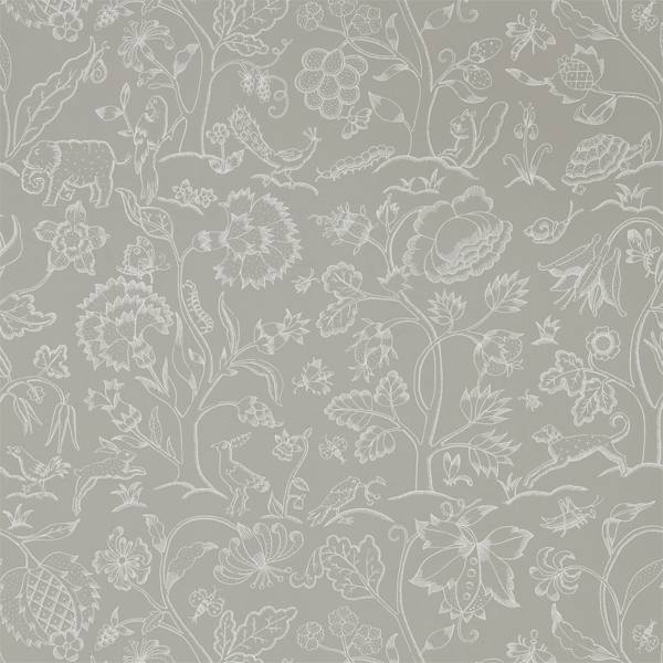 Middlemore Linen Chalk Wallpaper by Morris & Co