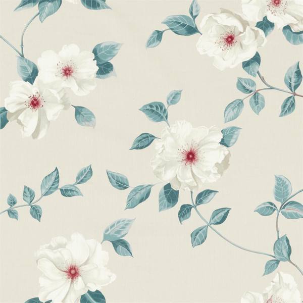 Poet's Rose Blush Fabric by Sanderson