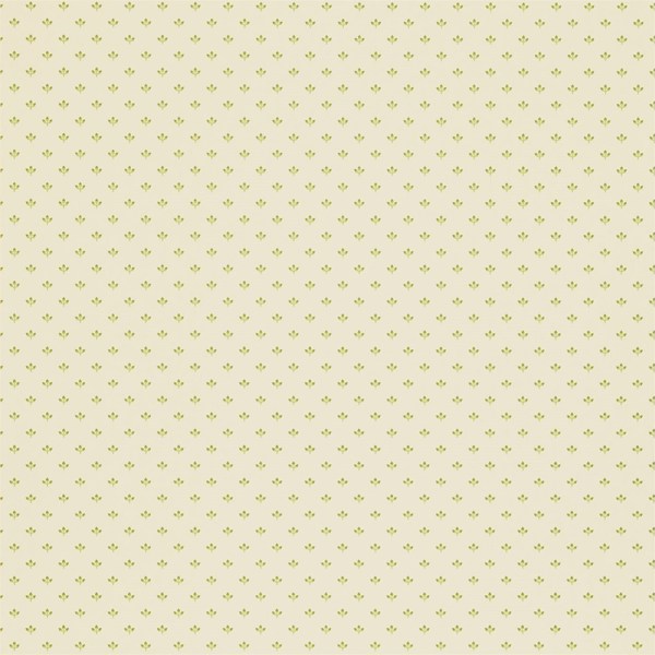 Elliot Cream/Lime Wallpaper by Sanderson