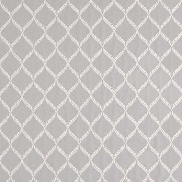 Dalby Silver Fabric by Sanderson