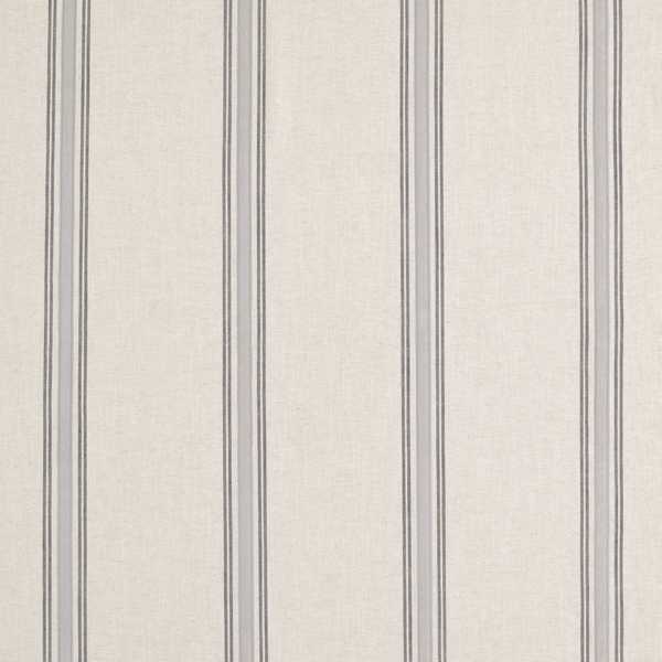 Hockley Stripe Charcoal Fabric by Sanderson