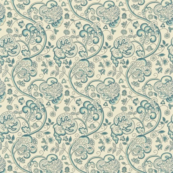 Wycombe Eau De Nil/Linen Fabric by Sanderson