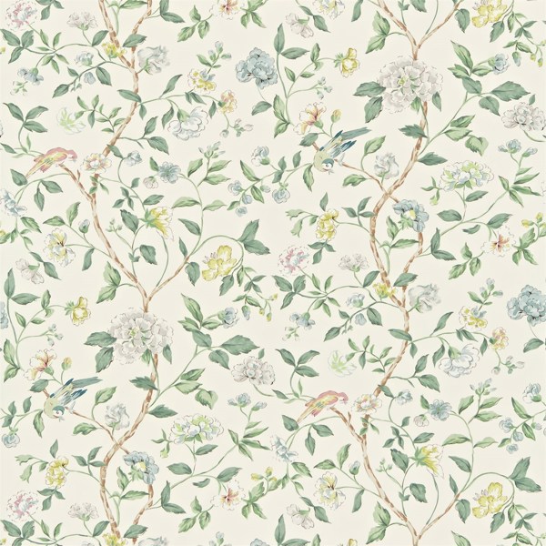 Sissinghurst Jade/Silver Fabric by Sanderson