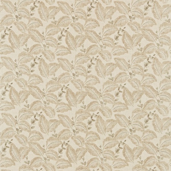 Box Hill Mushroom/Linen Fabric by Sanderson