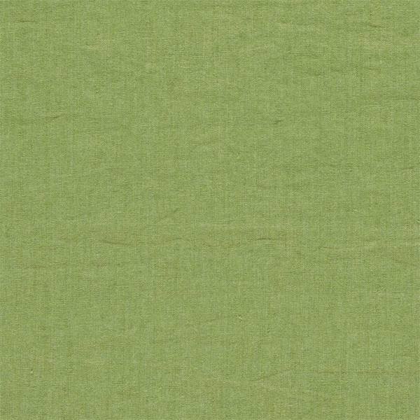Rue Linen Chartreuse Fabric by Sanderson
