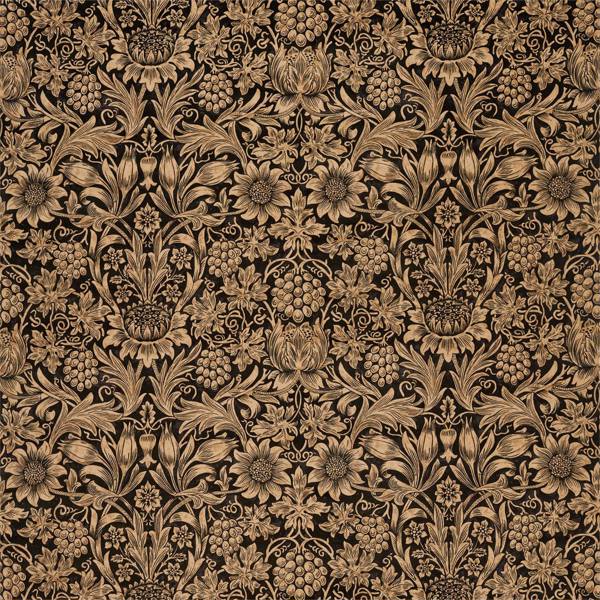 Sunflower Velvet Maple/Lichen Fabric by Morris & Co