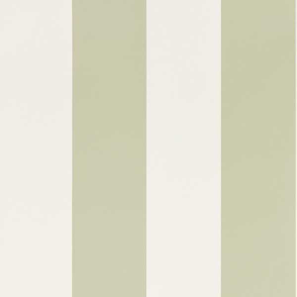 Sherwood Stripe Willow Wallpaper by Sanderson