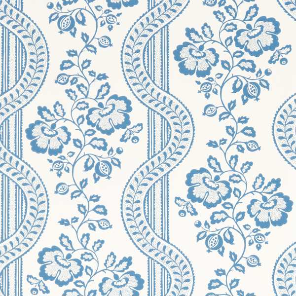 Aubrey Pottery Blue Wallpaper by Sanderson