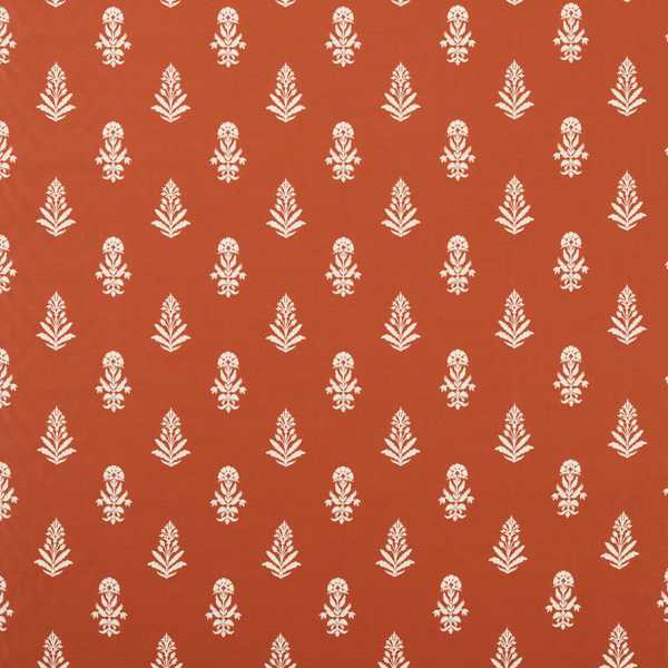Dabu Aleppo Pepper Fabric by Sanderson