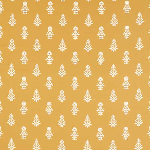 Dabu Tumeric Fabric by Sanderson