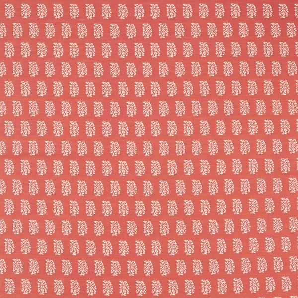 Bagru Pink Pepper Fabric by Sanderson