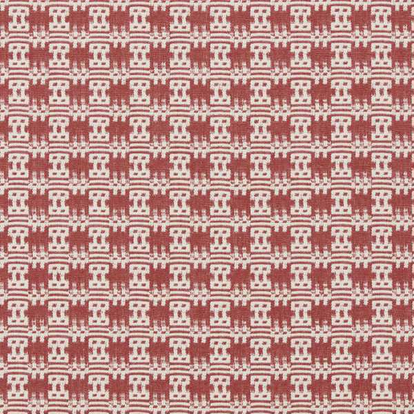 Akan Pink Pepper Fabric by Sanderson