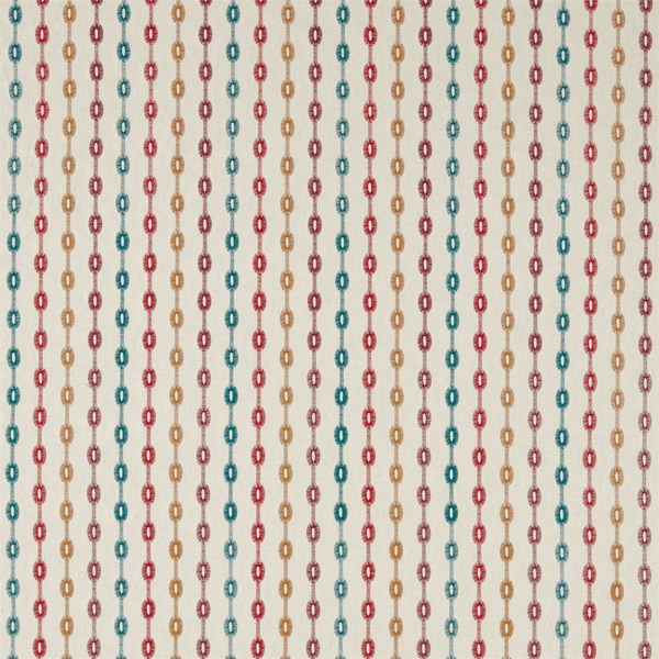Shaker Stripe Brick Fabric by Sanderson