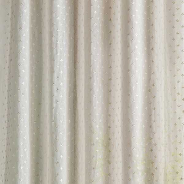 Sea Clover Seaspray White Fabric by Sanderson