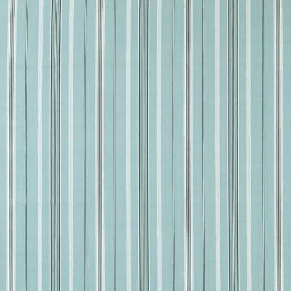 Latimer Stripe Udaipur Blue/Teal Fabric by Sanderson