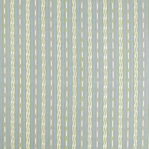 Jamandi Stripe Mineral Blue/Green Fabric by Sanderson