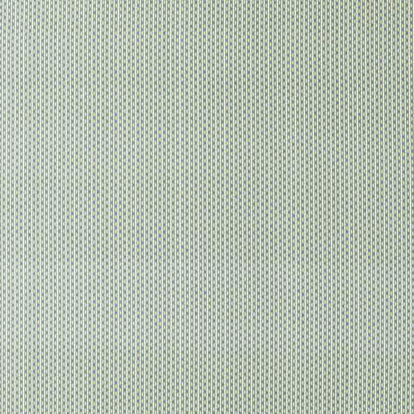 Batak Check Avocado/Indigo Fabric by Sanderson