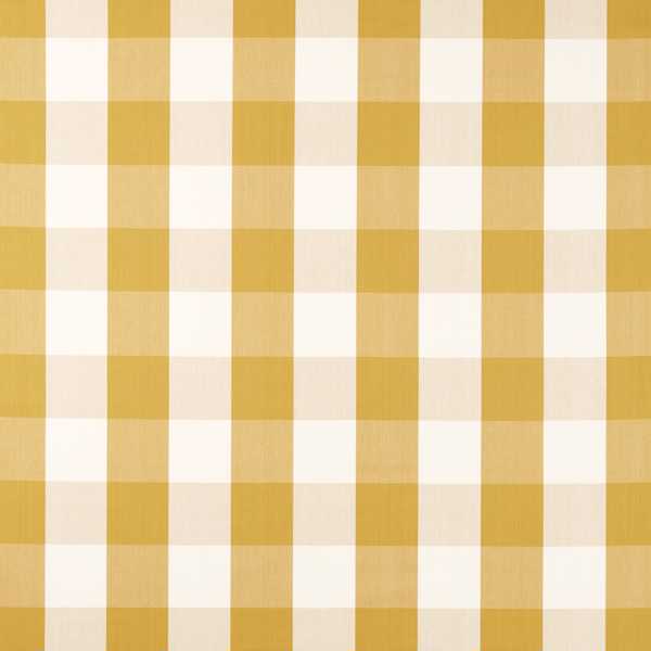 Madras Check Golden Knot  Fabric by Sanderson