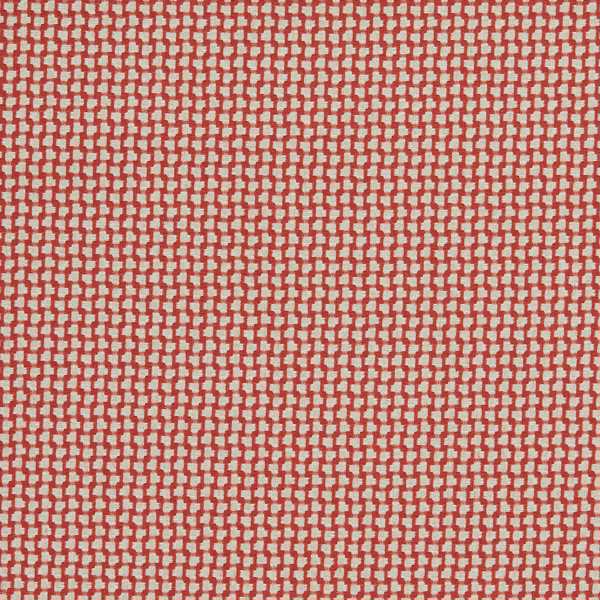 Fen Fareham Red Fabric by Sanderson