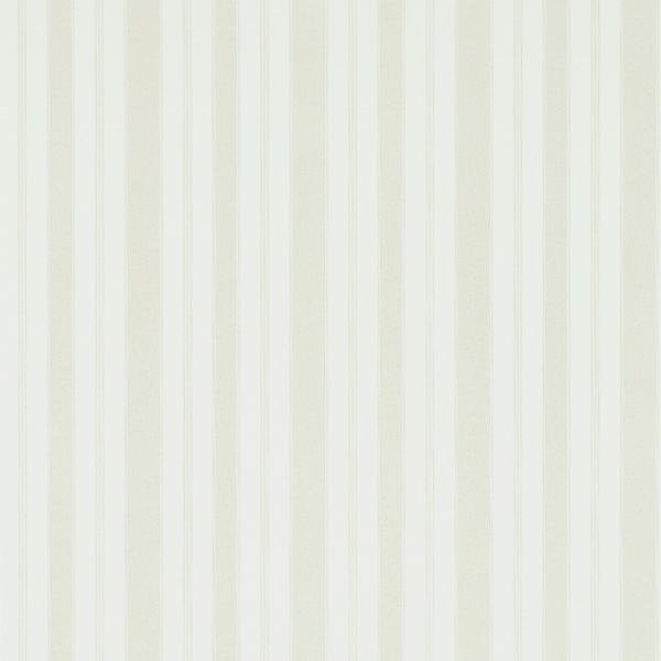 Cecile Stripe Pearl Wallpaper by Sanderson