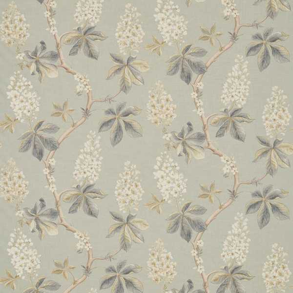Chestnut Tree Grey Blue/Sage Fabric by Sanderson