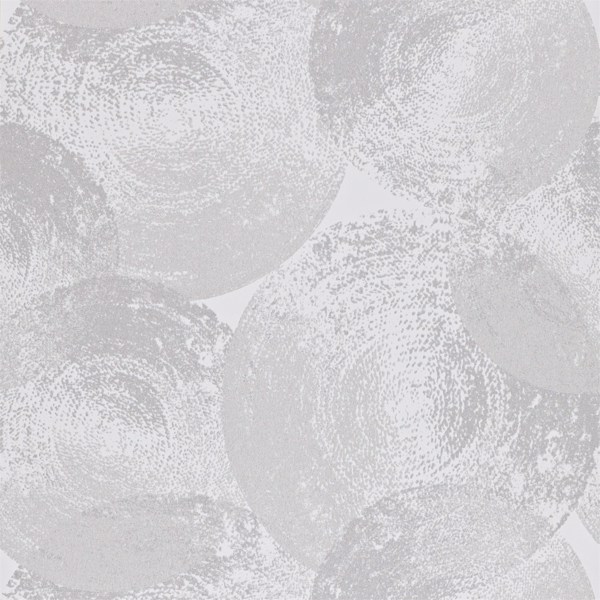 Anthology Ellipse Granite/Pearl Wallpaper by Harlequin