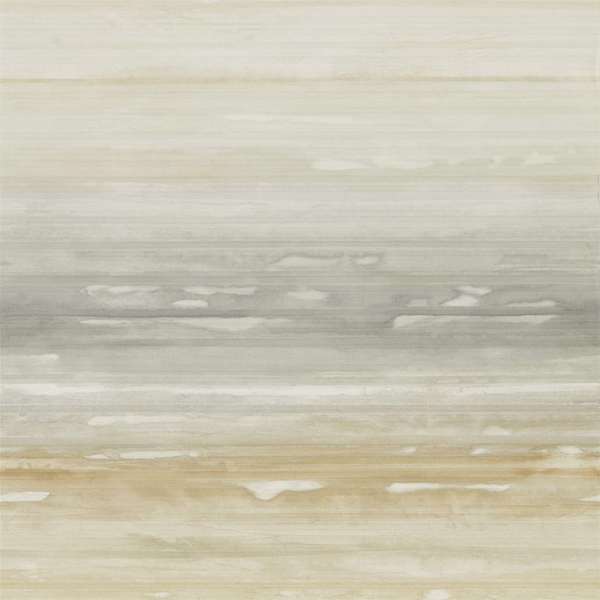Anthology Elements Ochre/Cream Wallpaper by Harlequin