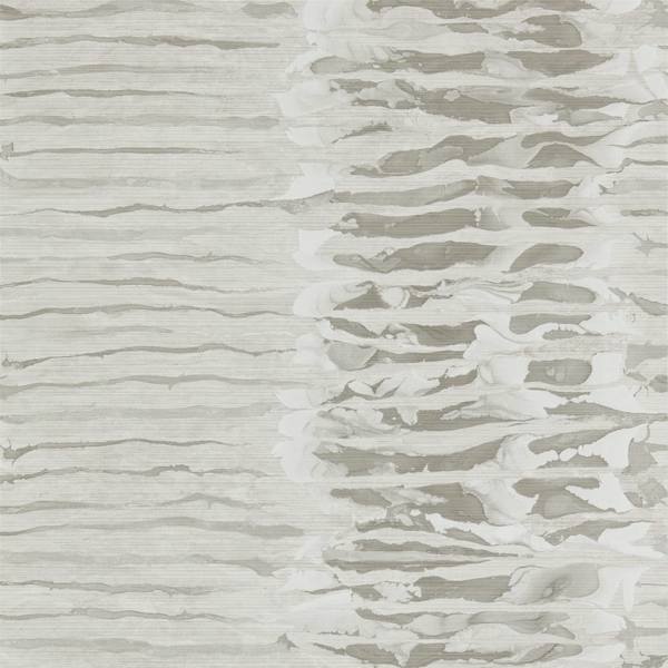 Anthology Ripple Stripe Mist Wallpaper by Harlequin
