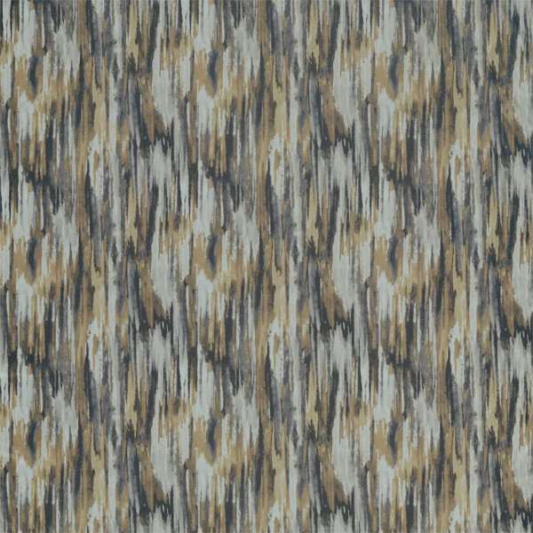 Azuri Gold/Pewter Fabric by Harlequin