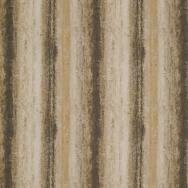 Anthology Cambium Charcoal/Saffron Fabric by Harlequin