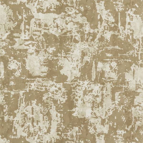 Anthology Anthropic Sandstone / Gold Wallpaper by Harlequin