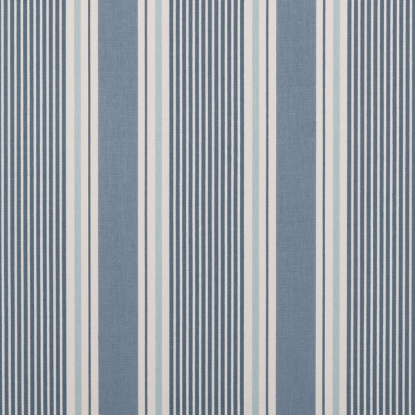 Sail Stripe Stripe Cloud Fabric by Clarke & Clarke