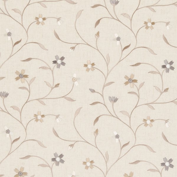 Mellor Natural Fabric by Clarke & Clarke
