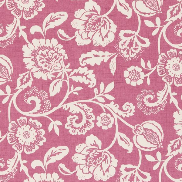Eliza Mulberry Fabric by Clarke & Clarke