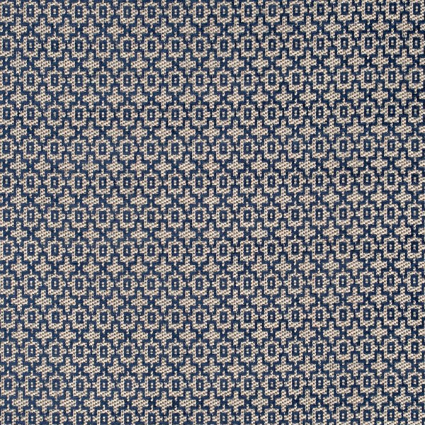 Mansour Indigo Fabric by Clarke & Clarke