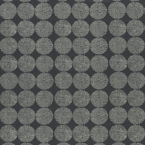 Kiko Charcoal Fabric by Clarke & Clarke