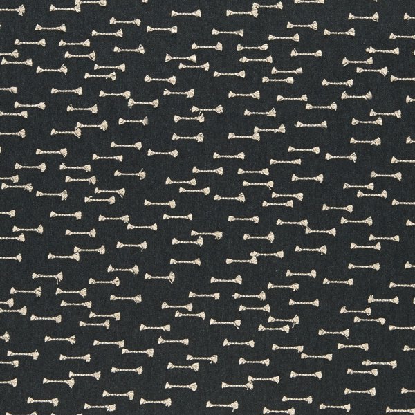 Nala Charcoal Fabric by Clarke & Clarke