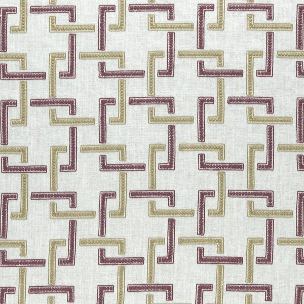 Sekai Orchid/Willow Fabric by Clarke & Clarke