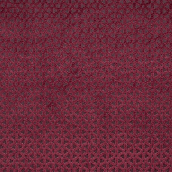 Loreto Mulberry Fabric by Clarke & Clarke