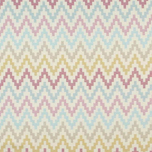 Klaudia Heather/Olive Fabric by Clarke & Clarke