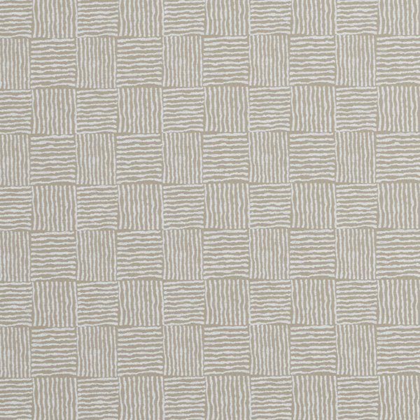 Bloc Taupe Fabric by Clarke & Clarke