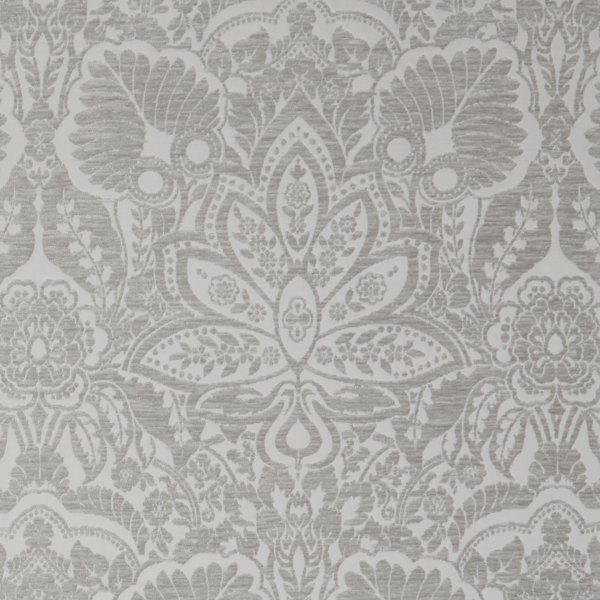 Waldorf Silver Fabric by Clarke & Clarke