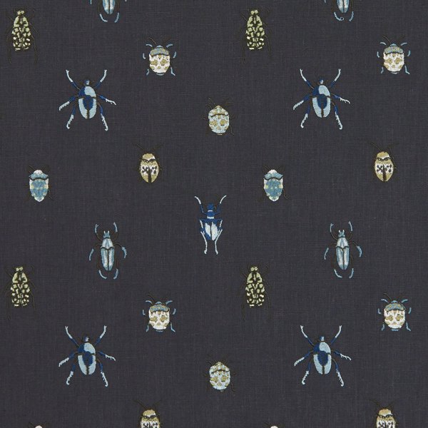 Beetle Mineral Fabric by Clarke & Clarke