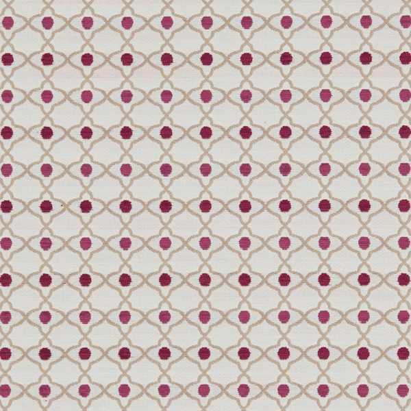 Venus Raspberry Fabric by Clarke & Clarke