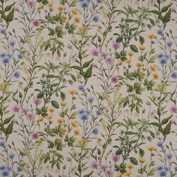 Buttercup Linen Fabric by Clarke & Clarke