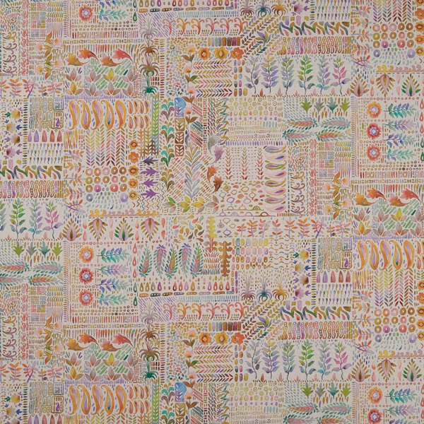 In The Garden Linen Fabric by Clarke & Clarke
