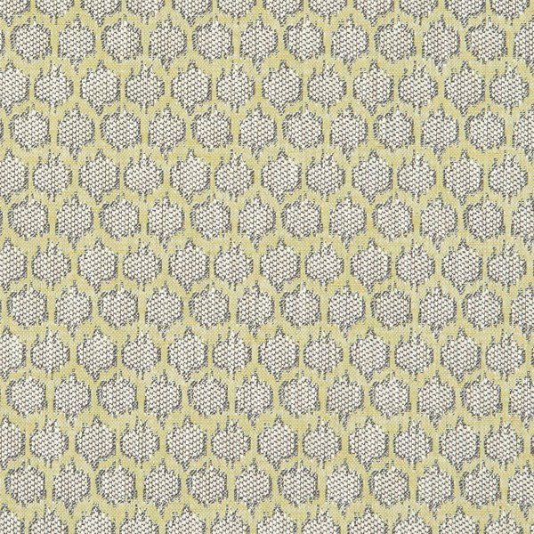 Dorset Citron Fabric by Clarke & Clarke
